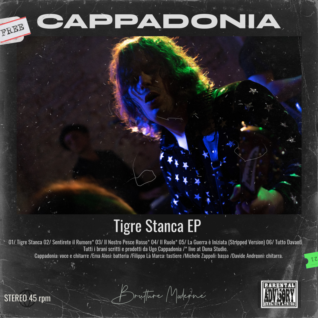Cappadonia_tigre stanca EP COVER
