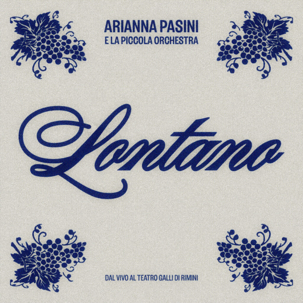 COVER Lontano (dal vivo con la piccola orchestra), artwork di Beatrice Fiumi e Lorenzo Miquel